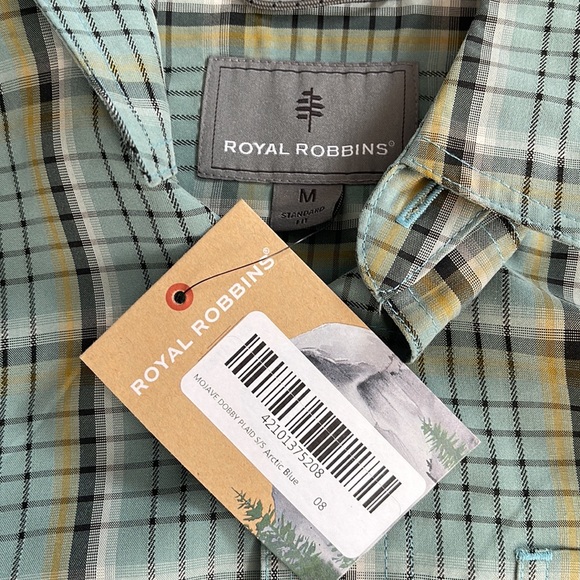 Royal Robbins - Men’s Mojave Dobby Short Sleeve - Picture 3 of 3